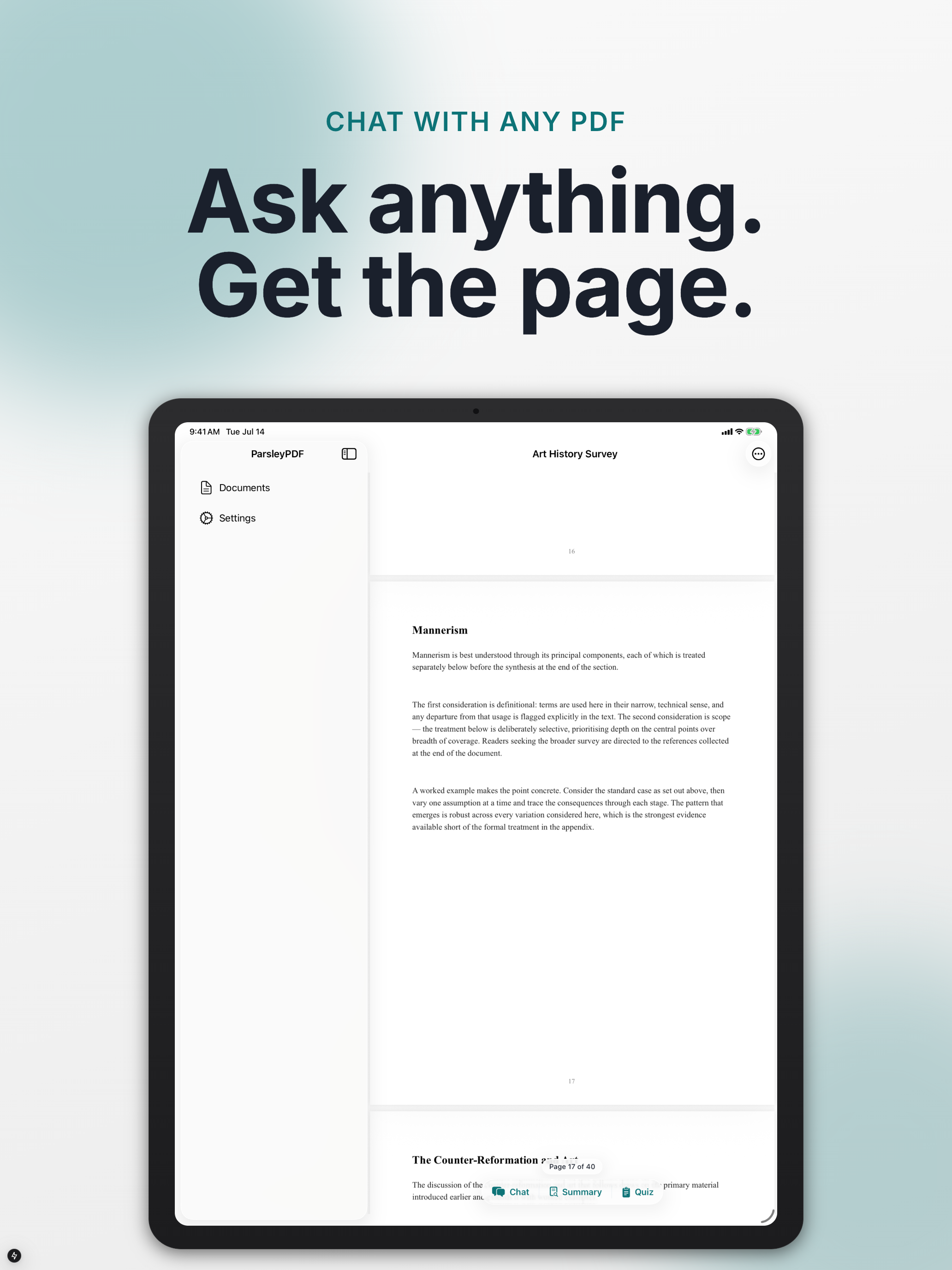 ParsleyPDF: Chat with PDF AI screenshot 13