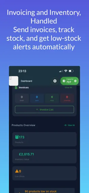 TunedBooks:Bookkeeping invoice screenshot 3