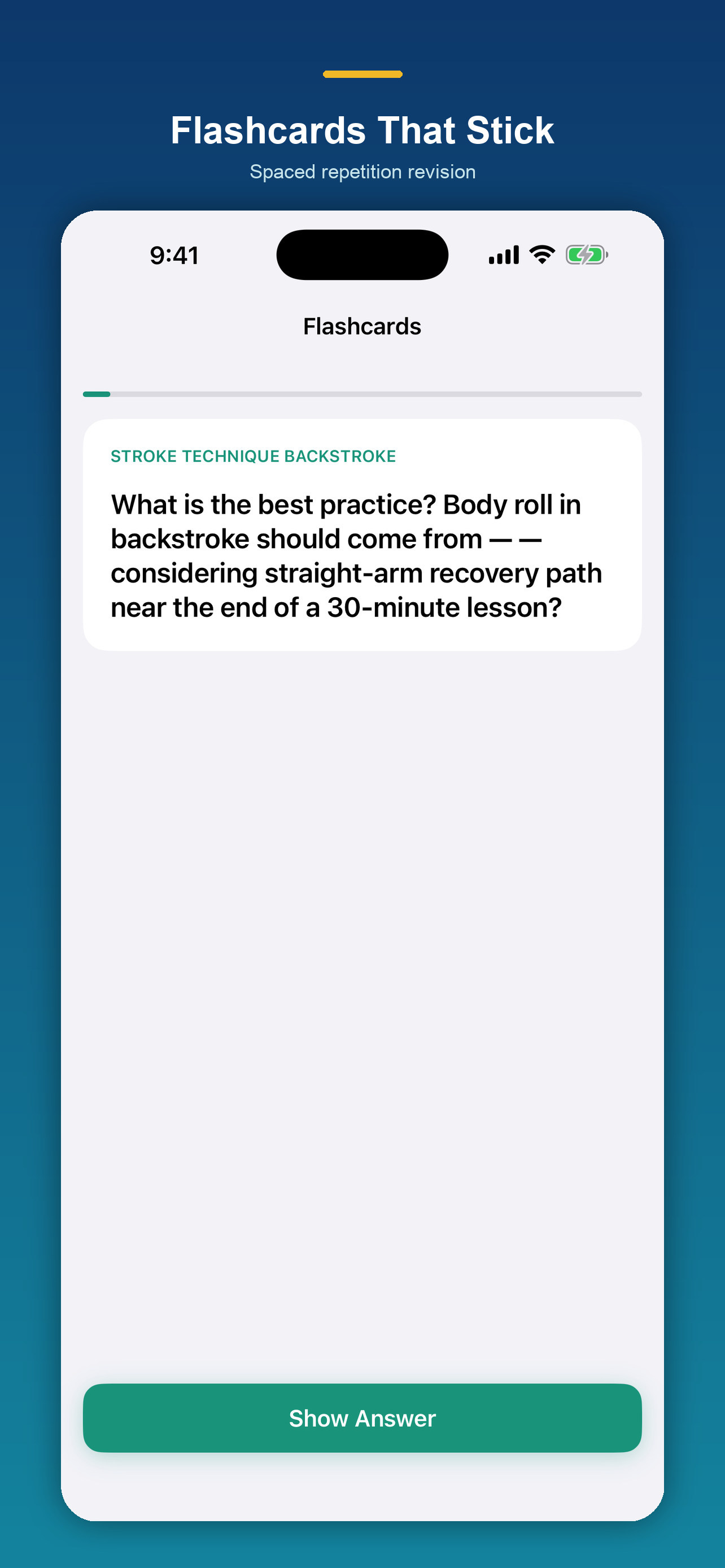 Swimming Teacher Prep UK screenshot 5