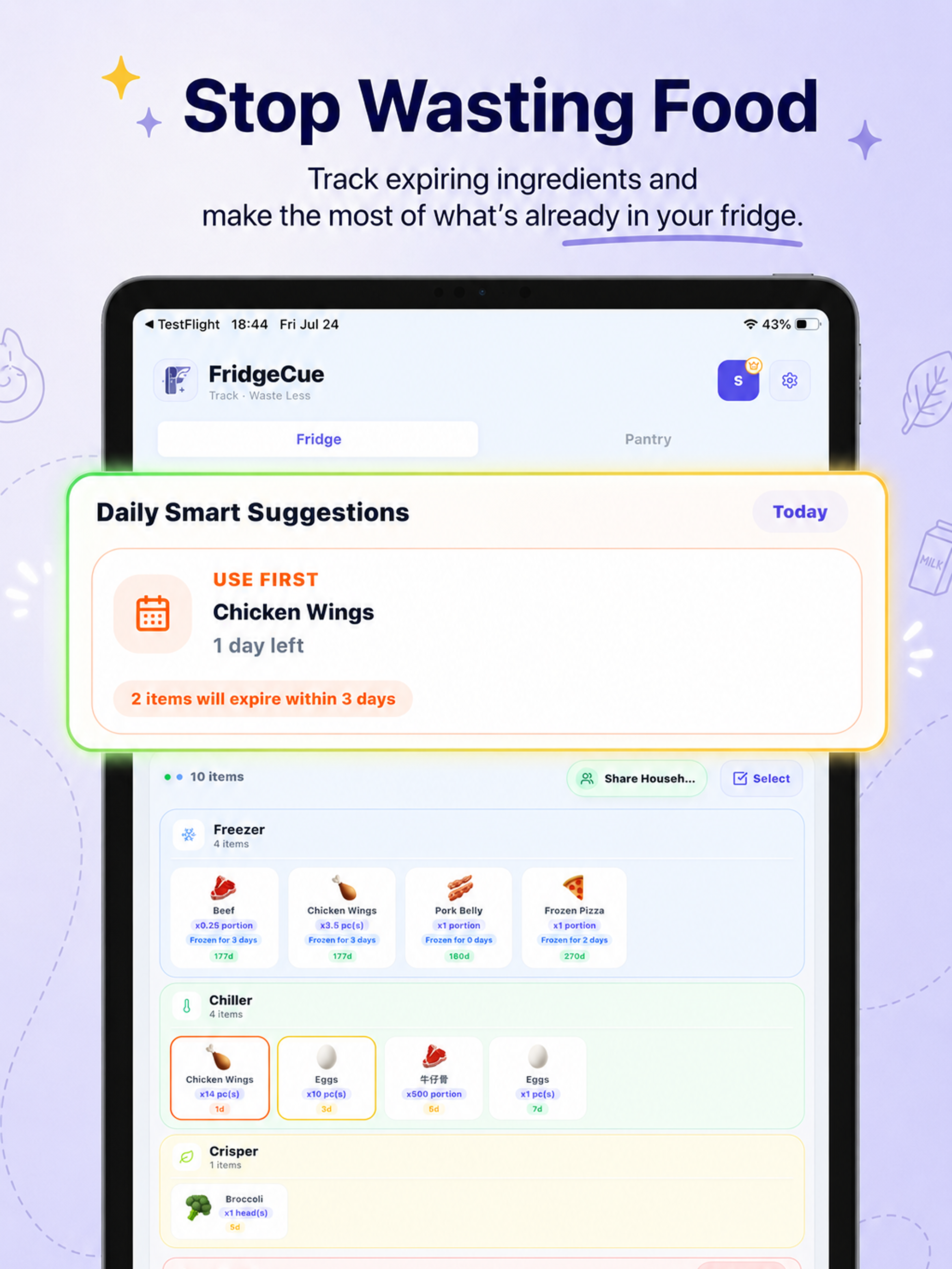 FridgeCue: AI Fridge Recipes screenshot 8
