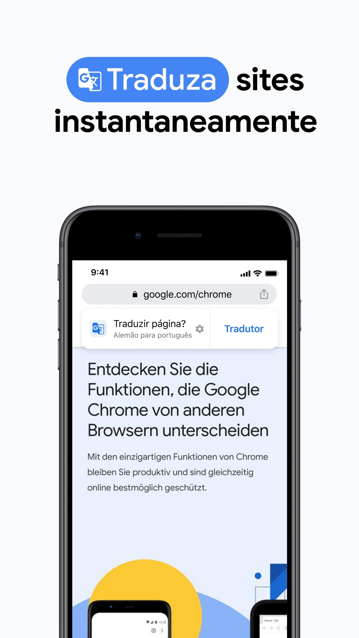 Screenshot do app Google Chrome