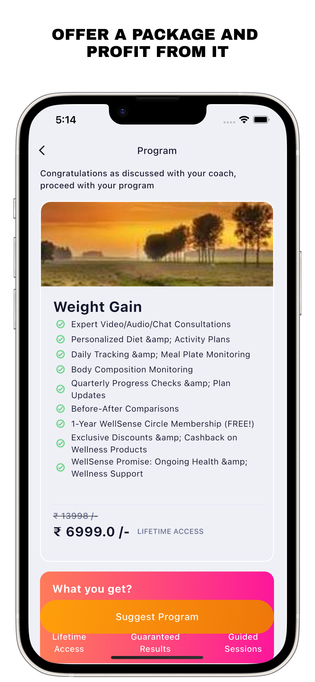 WellSense - Coach screenshot 4