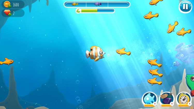 Hungry Ocean: Fish Eating Game screenshot-3