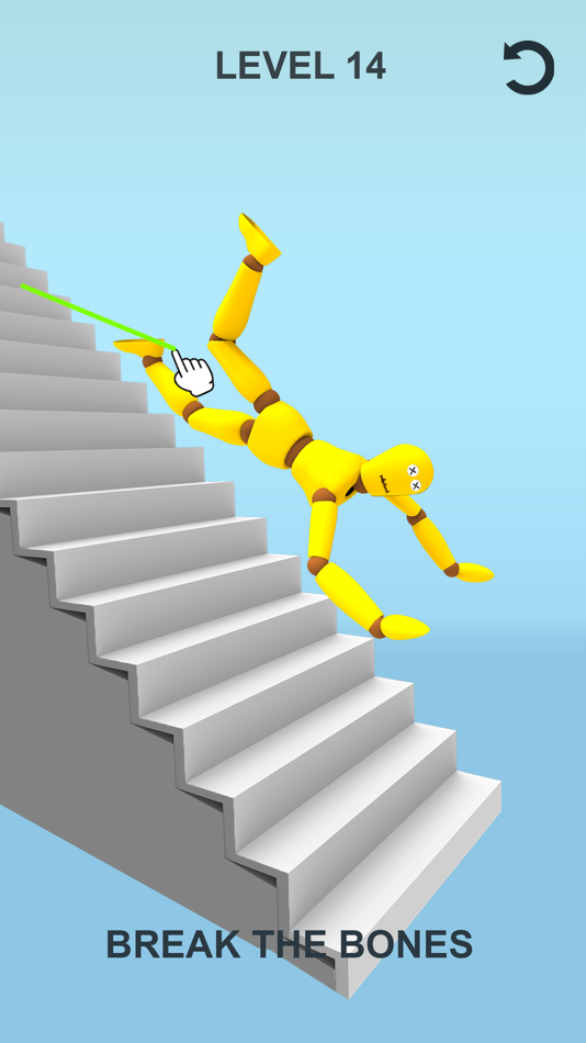 #5. Break Ragdoll: Destroy Bones (iOS) 由: Aamir Attique