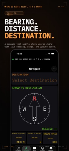 Ten Digit – MGRS GPS screenshot