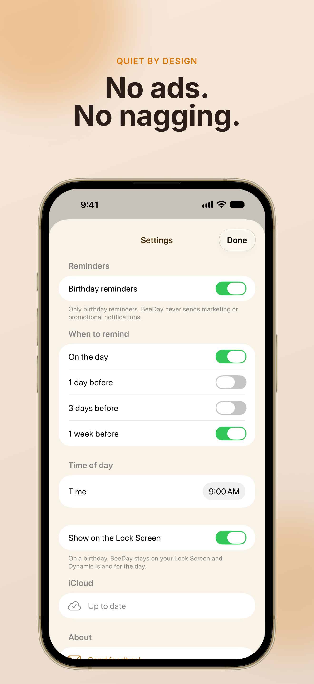 BeeDay: Birthday & Anniversary screenshot 5