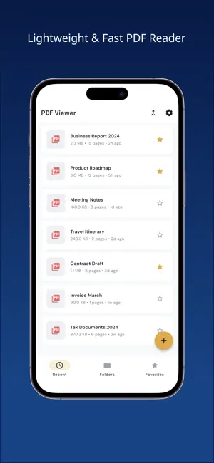 Reader & Editor - PDFReader screenshot 1