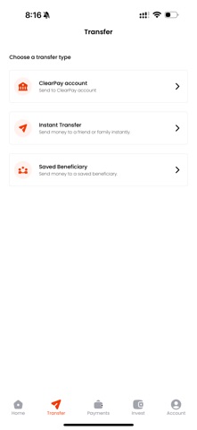 ClearPay screenshot