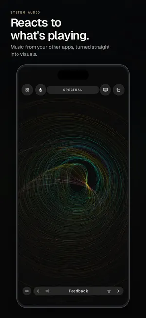 Music Visualizer: LIQUIDWAVE screenshot 2