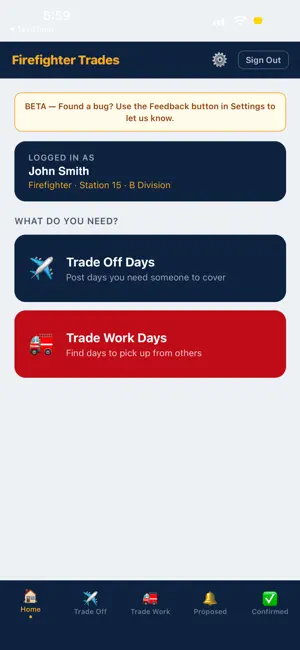 Firefighter Trades screenshot 2