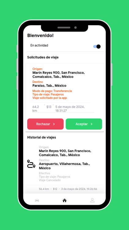 Tabasco App Conductor