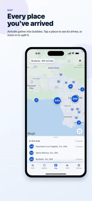 DashLog GPS Drive Tracker screenshot 2