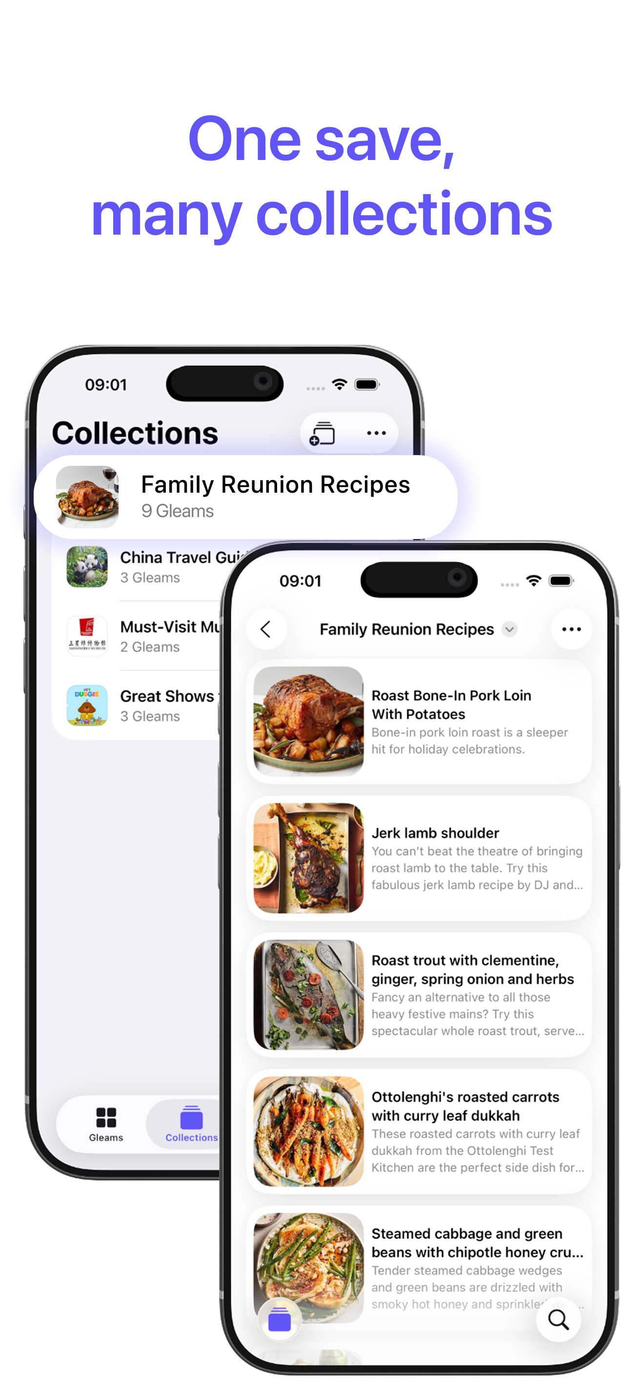 Gleams: Save Links & Photos screenshot 2