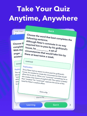 PSAT Exam Prep 2026 iPad screenshot