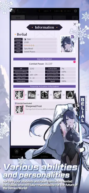 Demonic Academy screenshot 2