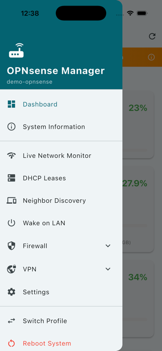 OPNsense Manager Screenshot 2 of 8