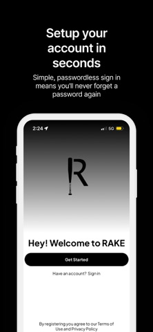 RAKE Training Center iPhone screenshot