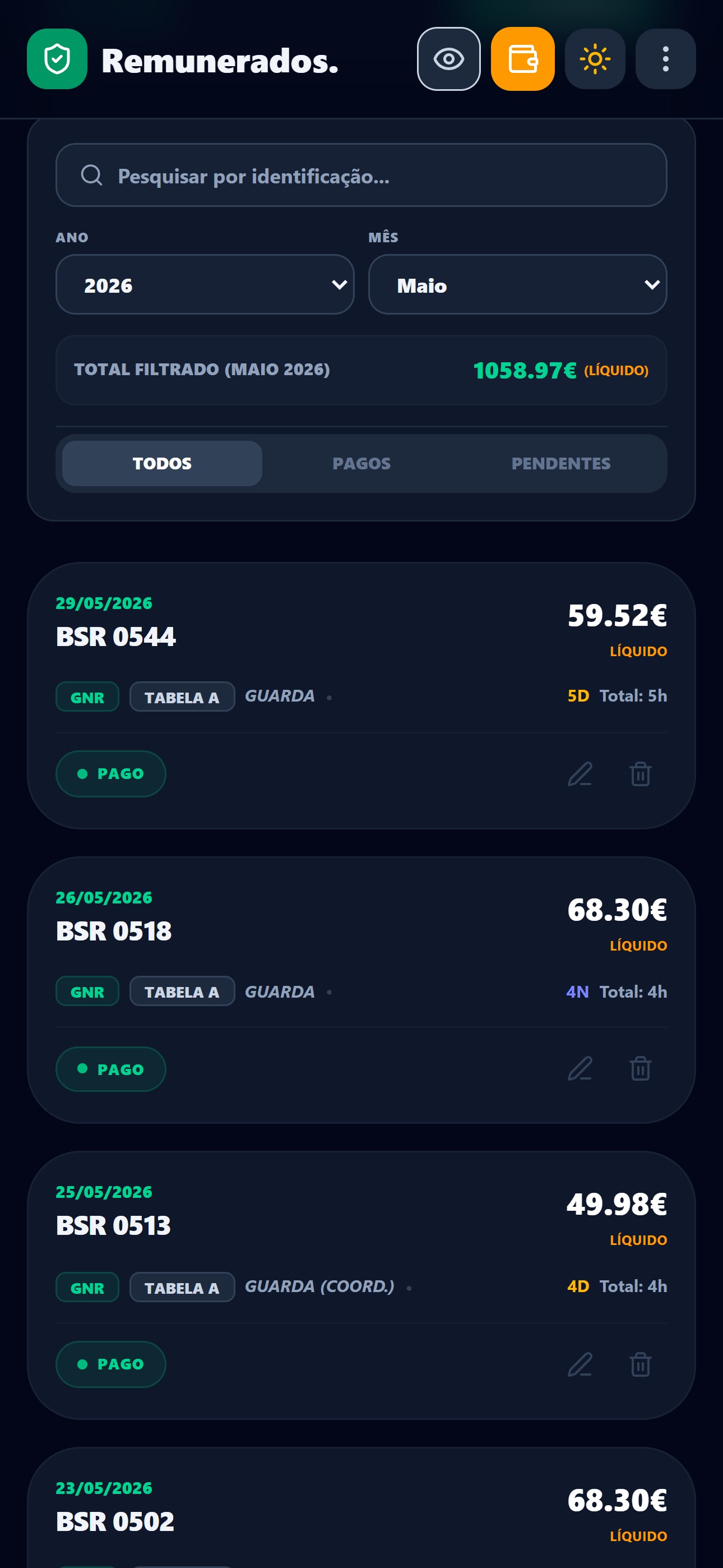 Screenshot 1 of Remunerados