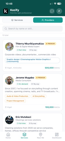 Kazify screenshot