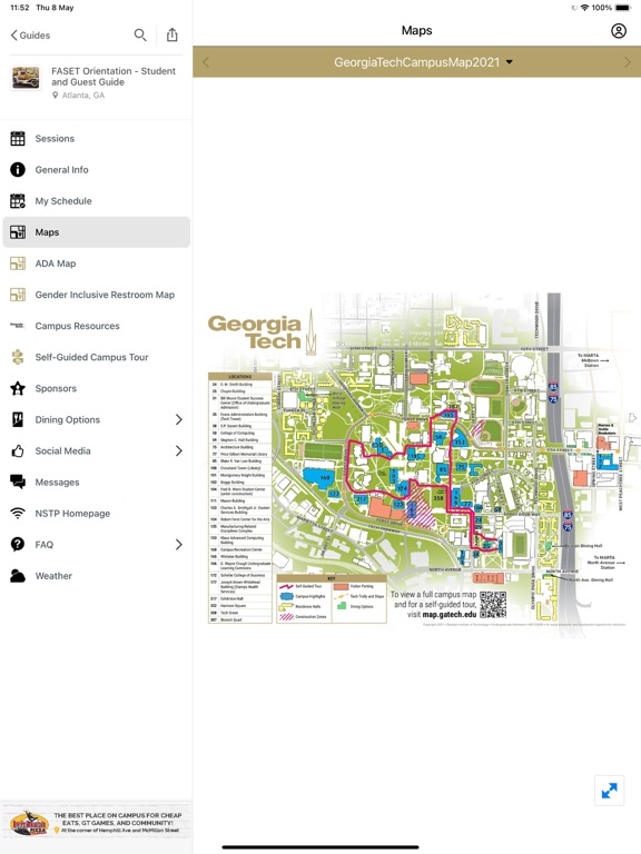 Screenshot #6 pour Georgia Tech Guidebook