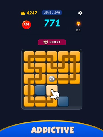 Tile Color Trail iPad screenshot
