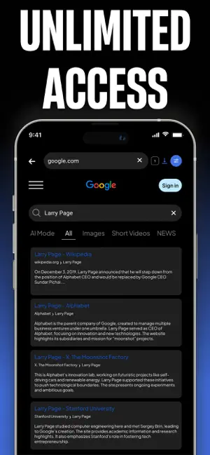 Private Browser - dip iPhone screenshot 3