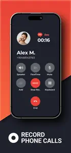 Phone Call Recorder ACR screenshot #1 for iPhone