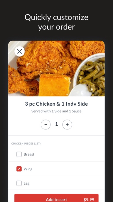 Richie's Chicken & Soul iPhone screenshot 2 - Food & Drink app