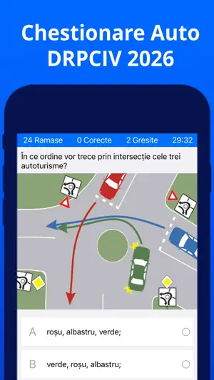 Chestionare Auto 2026: Sofer24 screenshot 1