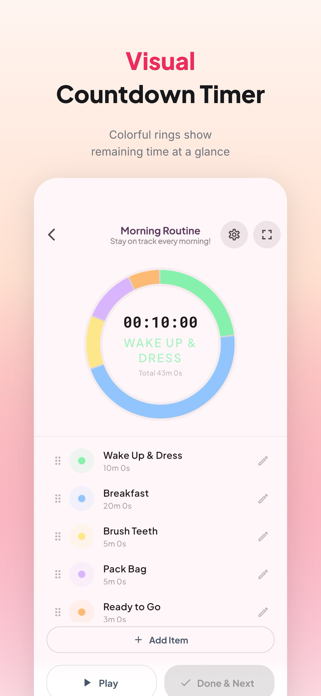 Prep Pal - Daily Routine Timer Screenshot 2 of 4