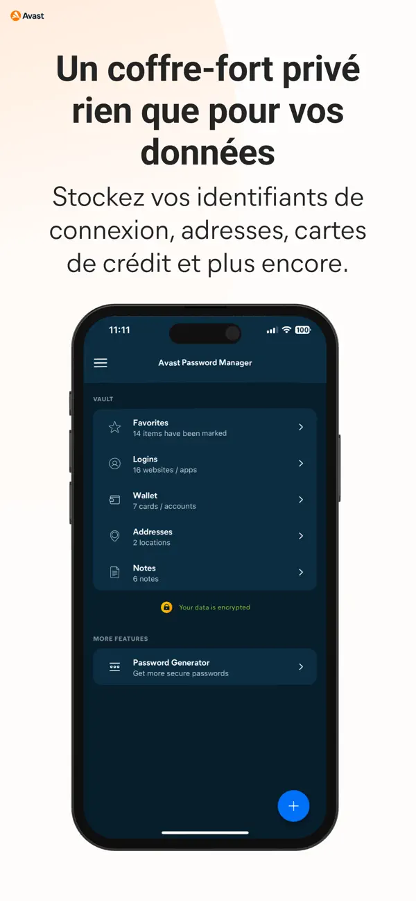 Screenshot #2 pour Avast Password Manager