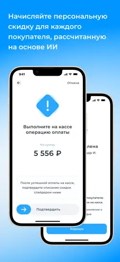 Скриншот Интенс POS на iPhone 2