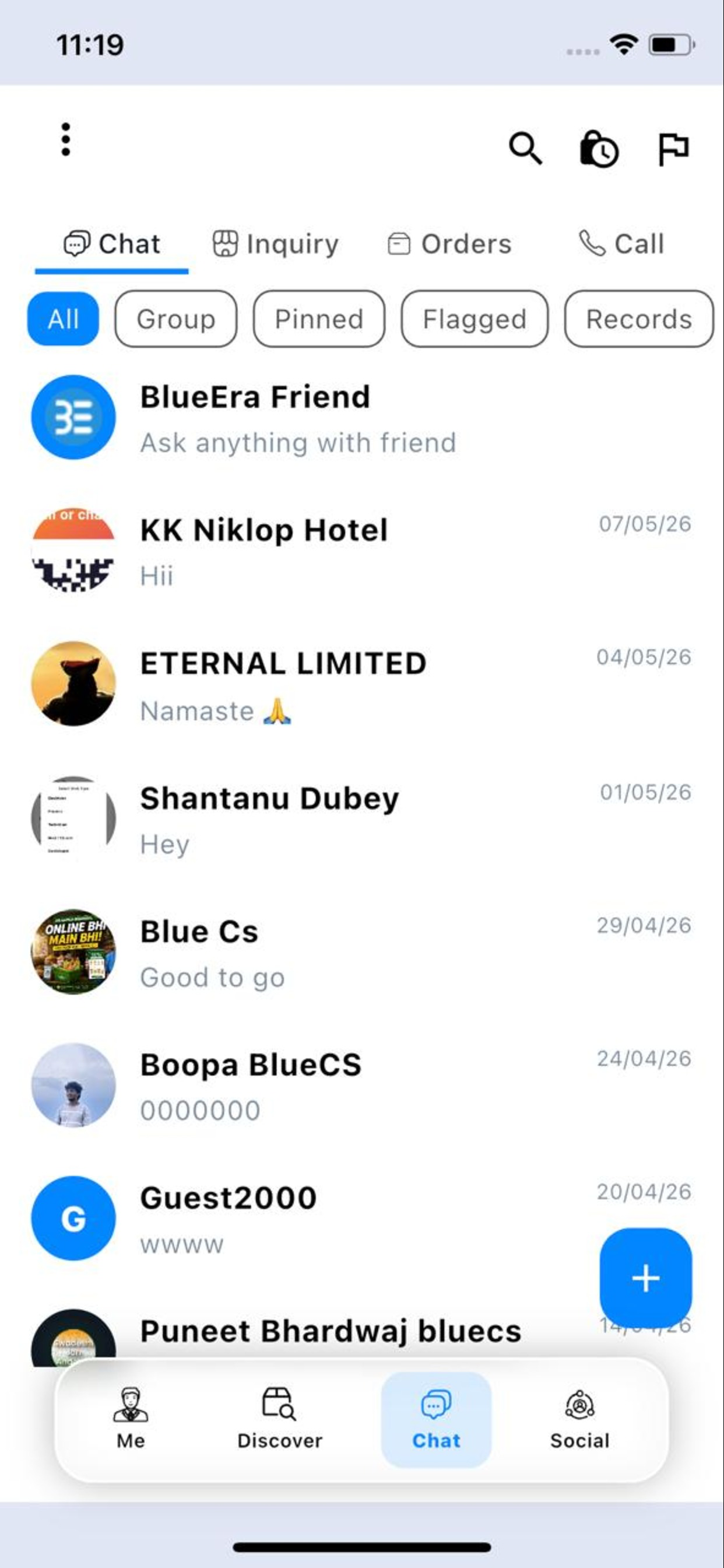 BlueEra - Business Social Jobs