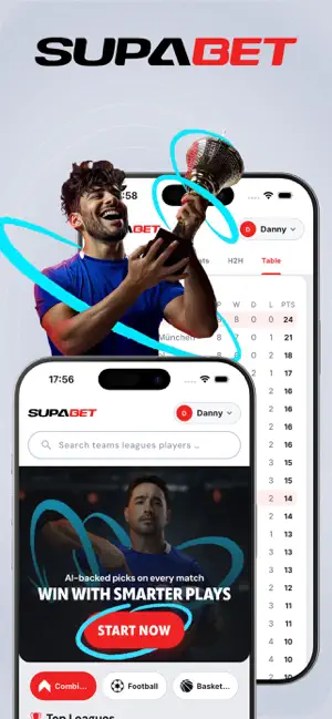 Supabet - Live Score Matches screenshot 1