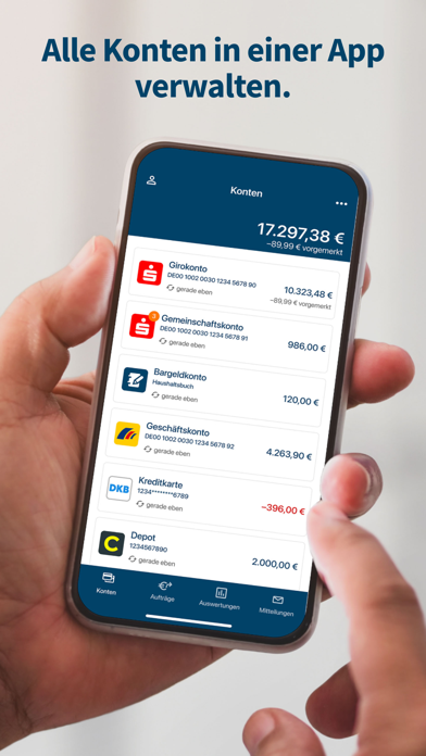 Screenshot #1 pour StarMoney - Banking + Finanzen