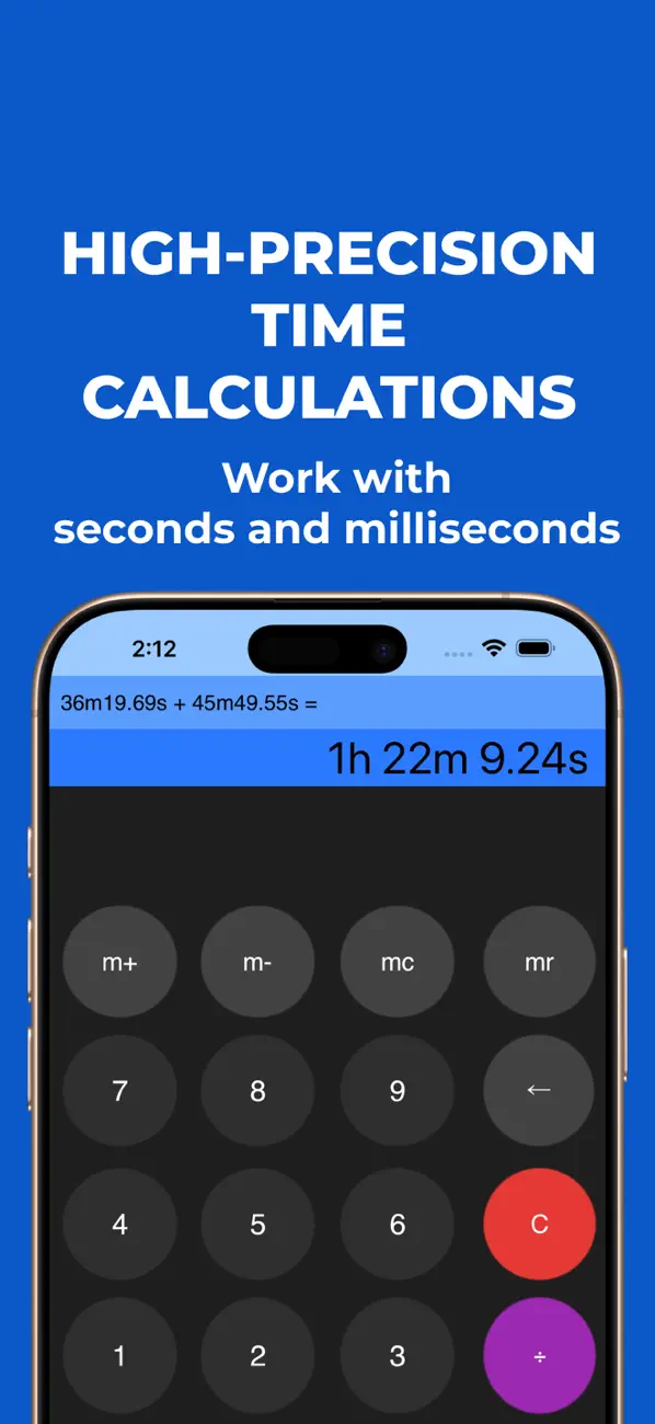 Screenshot #3 pour Calculateur de temps