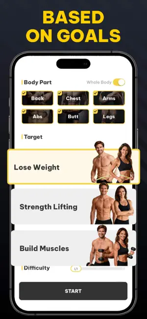 Muscle Monster Workout Planner screenshot 2