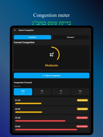 TLV Flights -  לוח טיסות iPad screenshot