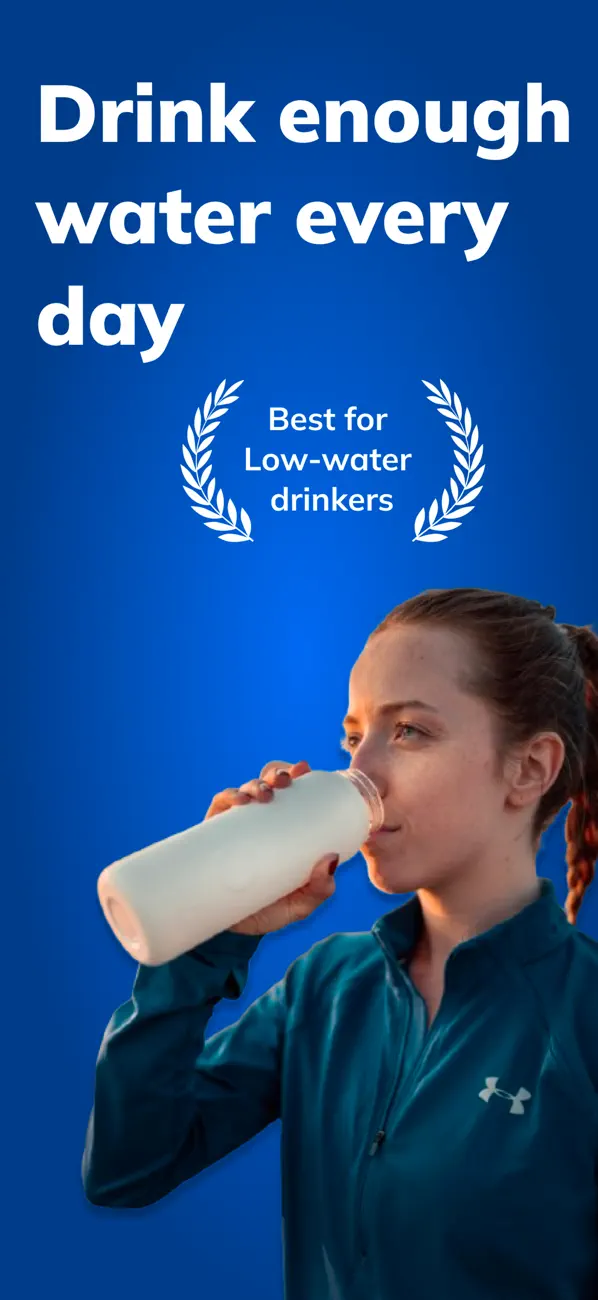 Screenshot #1 pour Water tracker: HydrateMate