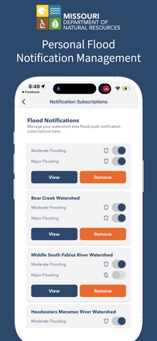 Missouri Flood & Drought screenshot