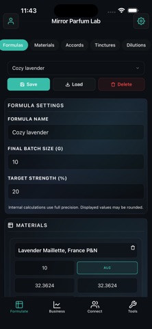 Mirror Parfum Lab screenshot