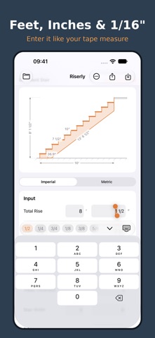 Riserly Stair Calculator screenshot 3