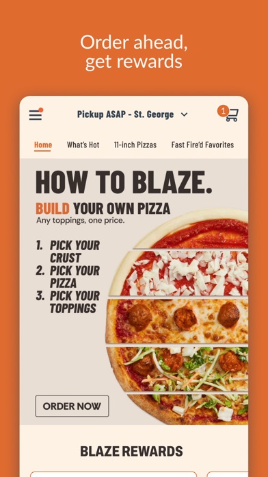 Blaze Pizza screenshot 1