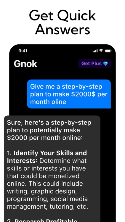 Gnok AI Chat- Ask Your Chatbot