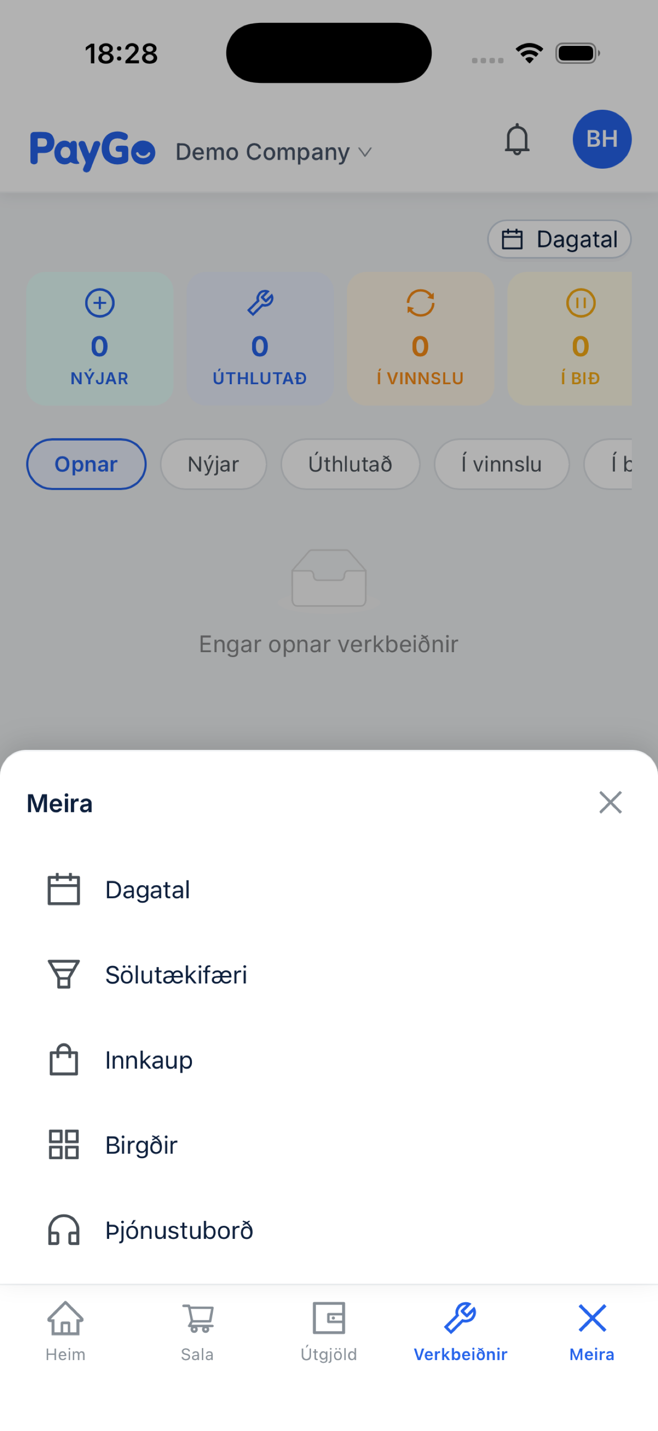 PayGo viðskiptahugbúnaður screenshot 4