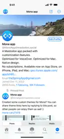 Crystal for Mastodon 1