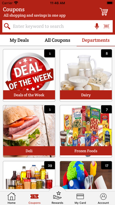 Carter’s Supermarket Rewards Screenshot