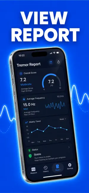 Tremor Test: Measure & Monitor screenshot 4
