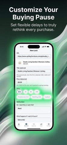 ImpulseLock: Mindful Spending Screenshot 6 of 7