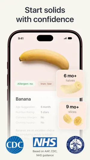 Starting Solids: BLW & Purees screenshot 2